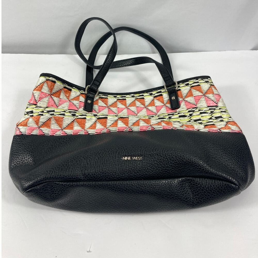 Nine West Woven Detail Shoulder Bag
